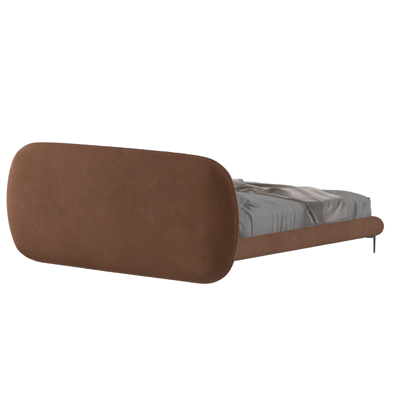 Bolzano Upholstered Bed with Curved Headboard