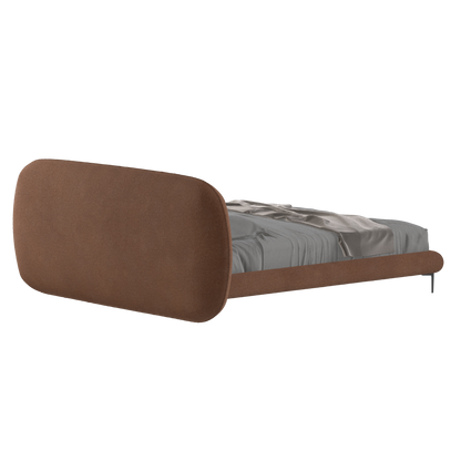 Bolzano Upholstered Bed with Curved Headboard