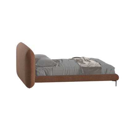 Bolzano Upholstered Bed with Curved Headboard