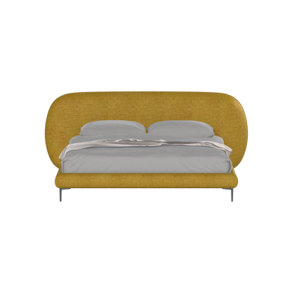 Bolzano Upholstered Bed with Curved Headboard