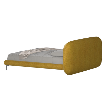 Bolzano Upholstered Bed with Curved Headboard