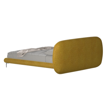 Bolzano Upholstered Bed with Curved Headboard