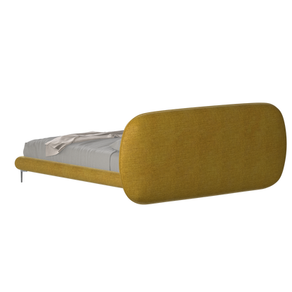Bolzano Upholstered Bed with Curved Headboard
