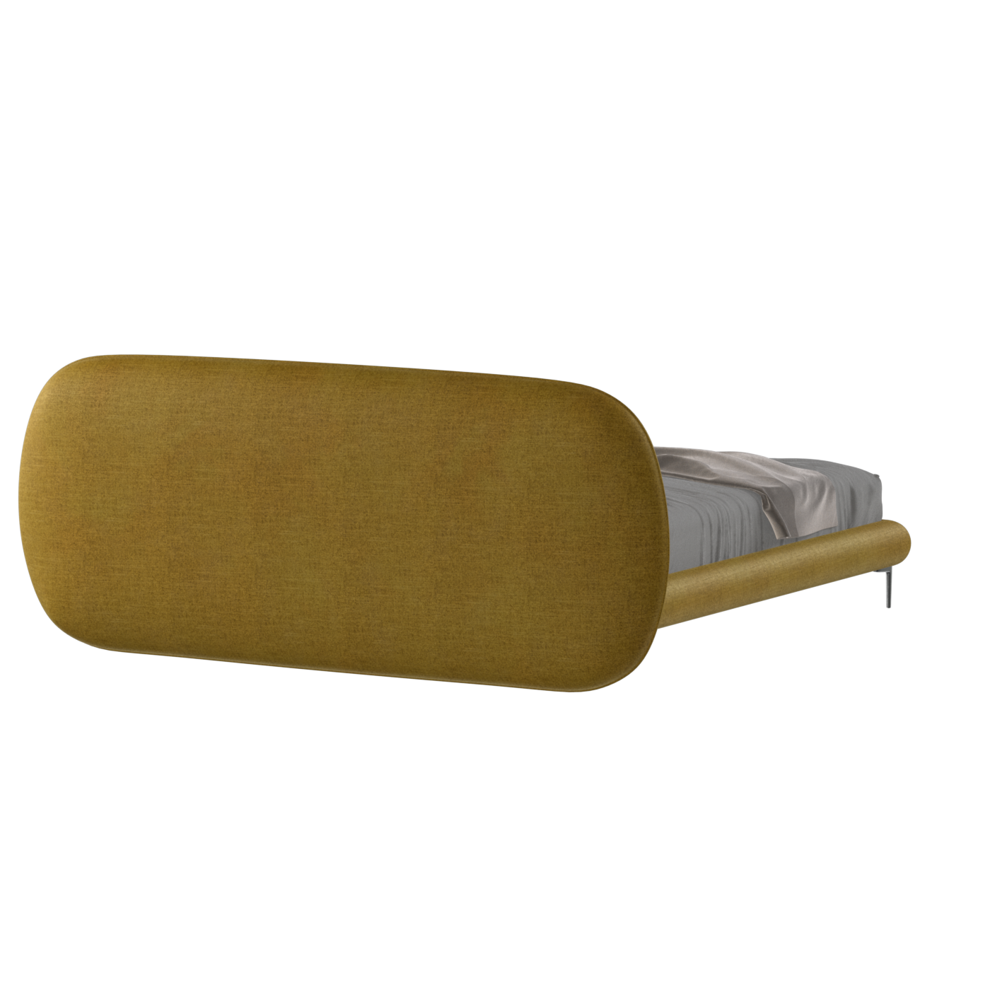 Bolzano Upholstered Bed with Curved Headboard
