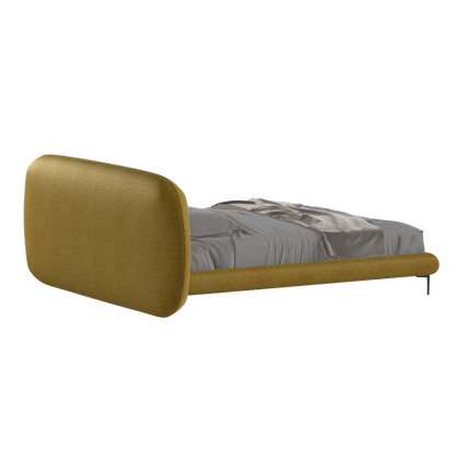 Bolzano Upholstered Bed with Curved Headboard