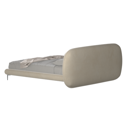 Bolzano Upholstered Bed with Curved Headboard