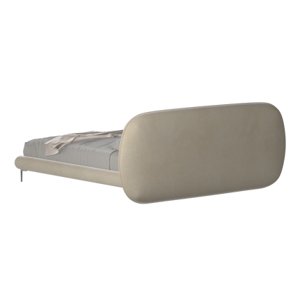 Bolzano Upholstered Bed with Curved Headboard