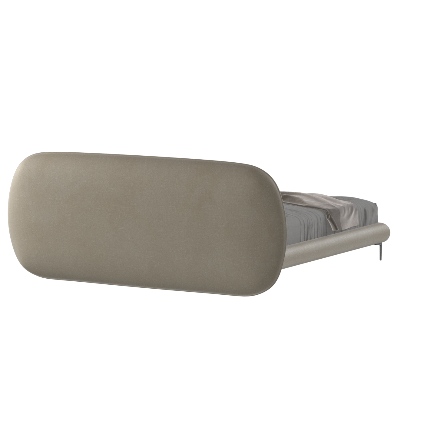 Bolzano Upholstered Bed with Curved Headboard
