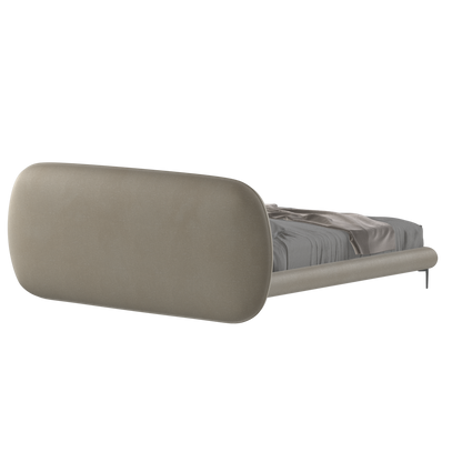 Bolzano Upholstered Bed with Curved Headboard