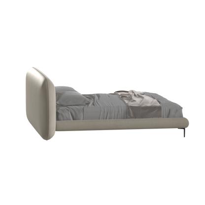 Bolzano Upholstered Bed with Curved Headboard
