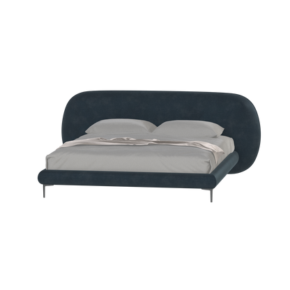 Bolzano Upholstered Bed with Curved Headboard