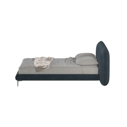 Bolzano Upholstered Bed with Curved Headboard