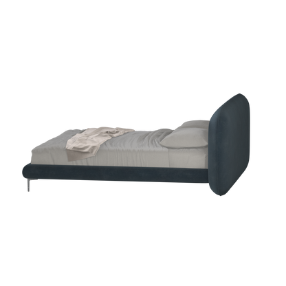 Bolzano Upholstered Bed with Curved Headboard