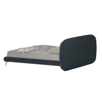 Bolzano Upholstered Bed with Curved Headboard