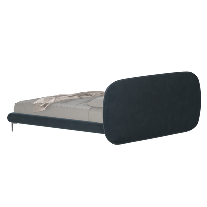 Bolzano Upholstered Bed with Curved Headboard