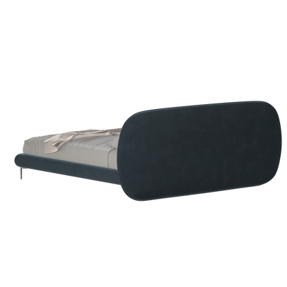 Bolzano Upholstered Bed with Curved Headboard