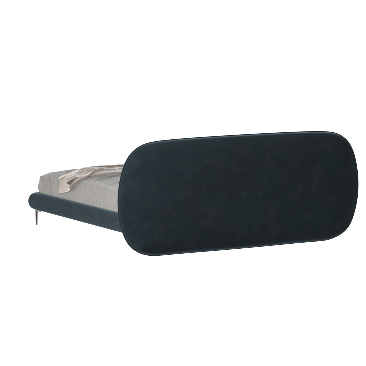 Bolzano Upholstered Bed with Curved Headboard