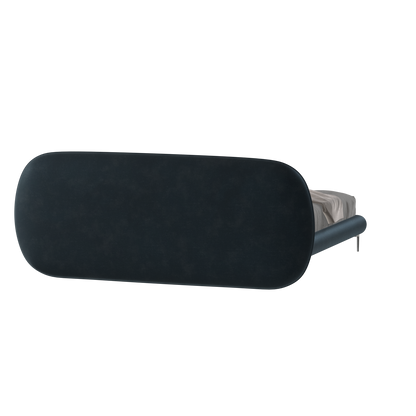Bolzano Upholstered Bed with Curved Headboard