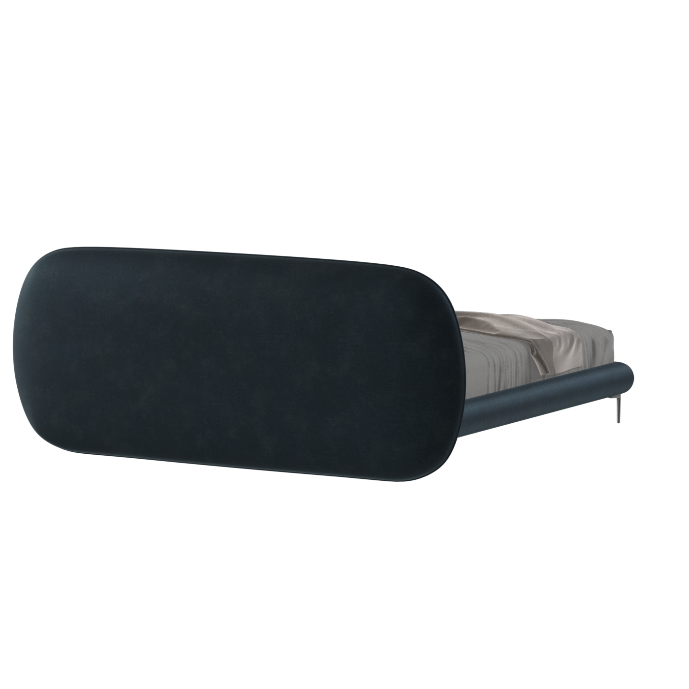 Bolzano Upholstered Bed with Curved Headboard