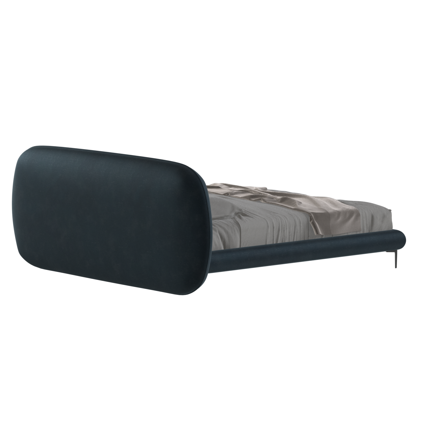 Bolzano Upholstered Bed with Curved Headboard