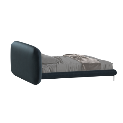 Bolzano Upholstered Bed with Curved Headboard
