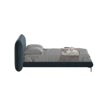 Bolzano Upholstered Bed with Curved Headboard