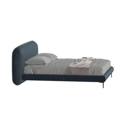 Bolzano Upholstered Bed with Curved Headboard