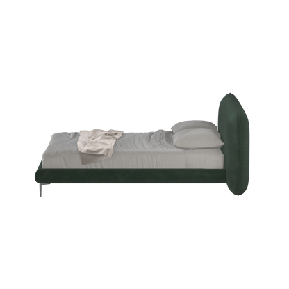 Bolzano Upholstered Bed with Curved Headboard