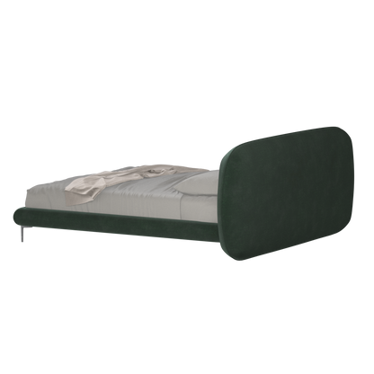 Bolzano Upholstered Bed with Curved Headboard