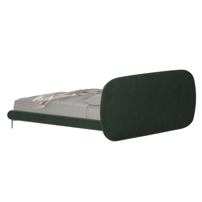 Bolzano Upholstered Bed with Curved Headboard
