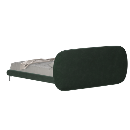 Bolzano Upholstered Bed with Curved Headboard