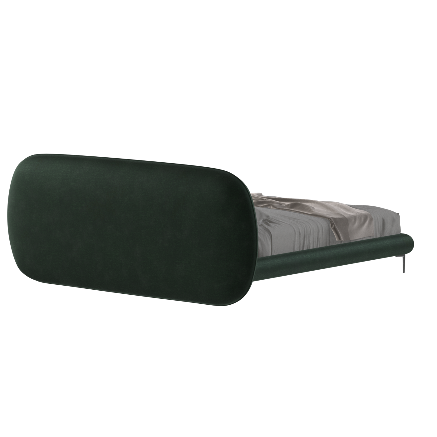 Bolzano Upholstered Bed with Curved Headboard