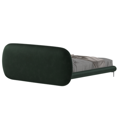 Bolzano Upholstered Bed with Curved Headboard