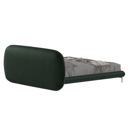 Bolzano Upholstered Bed with Curved Headboard