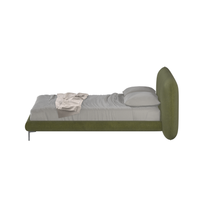 Bolzano Upholstered Bed with Curved Headboard