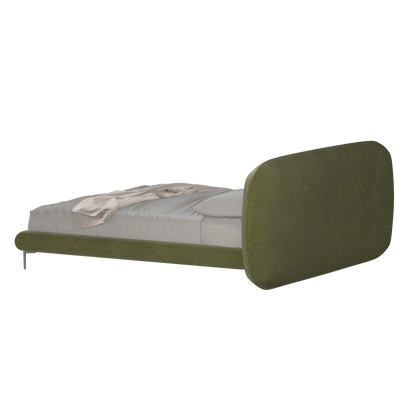 Bolzano Upholstered Bed with Curved Headboard