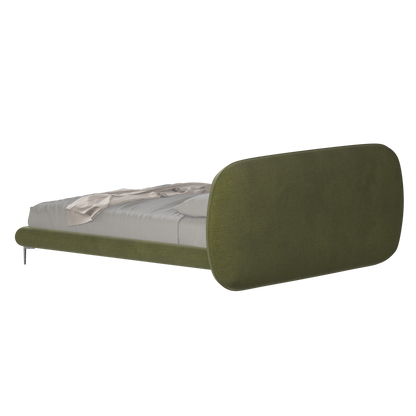Bolzano Upholstered Bed with Curved Headboard