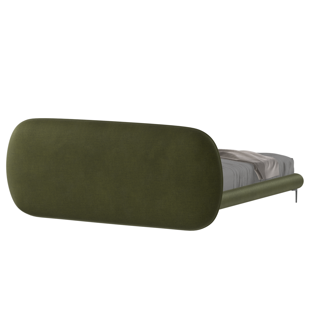 Bolzano Upholstered Bed with Curved Headboard