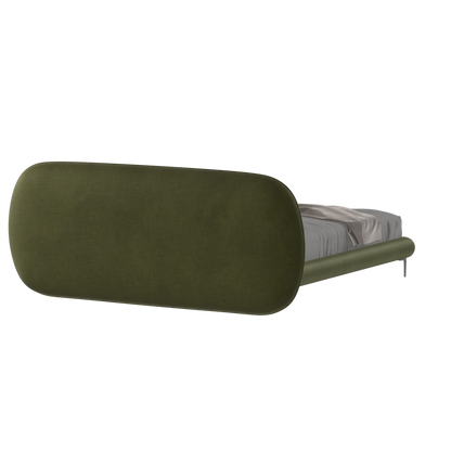 Bolzano Upholstered Bed with Curved Headboard