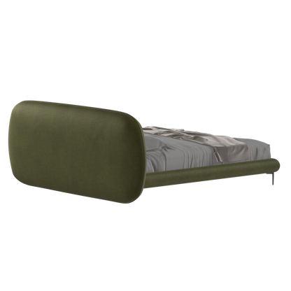 Bolzano Upholstered Bed with Curved Headboard