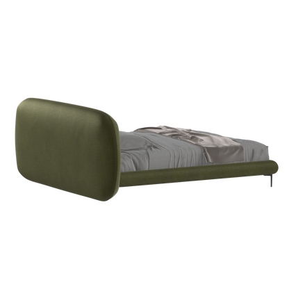 Bolzano Upholstered Bed with Curved Headboard