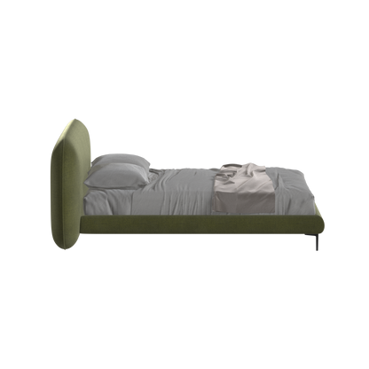 Bolzano Upholstered Bed with Curved Headboard