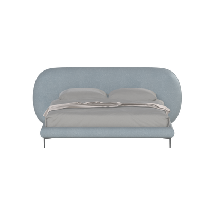 Bolzano Upholstered Bed with Curved Headboard