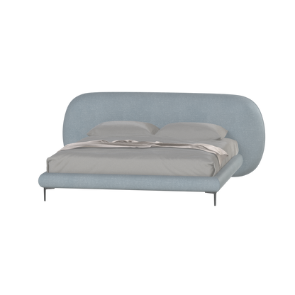 Bolzano Upholstered Bed with Curved Headboard