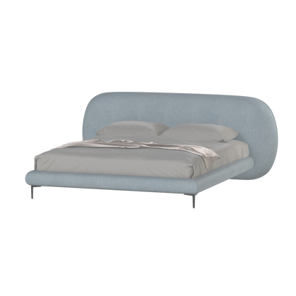 Bolzano Upholstered Bed with Curved Headboard