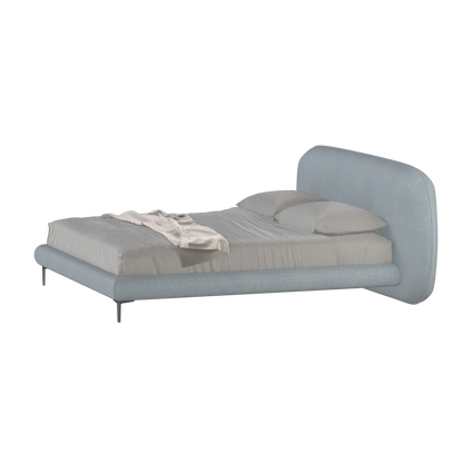 Bolzano Upholstered Bed with Curved Headboard