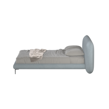 Bolzano Upholstered Bed with Curved Headboard