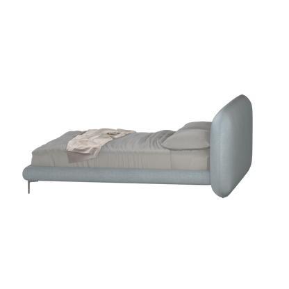 Bolzano Upholstered Bed with Curved Headboard