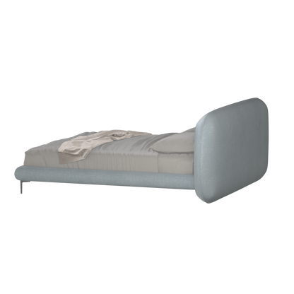 Bolzano Upholstered Bed with Curved Headboard