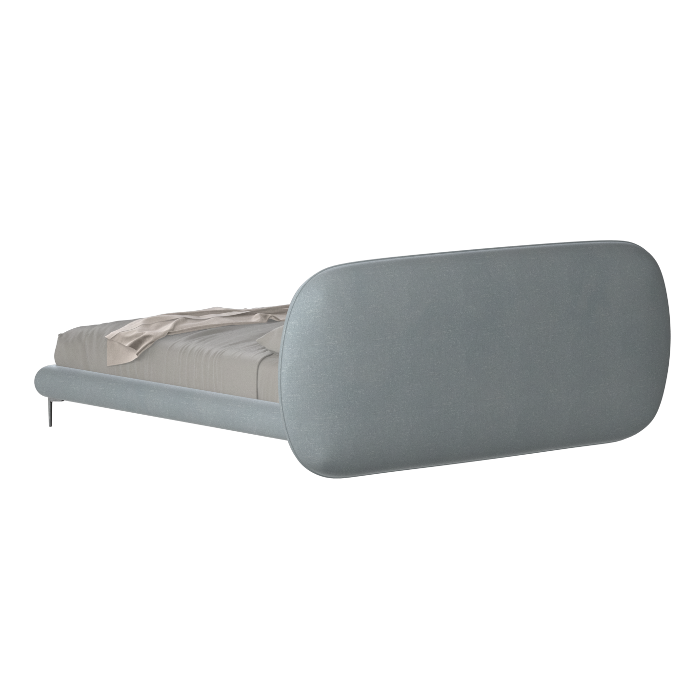 Bolzano Upholstered Bed with Curved Headboard